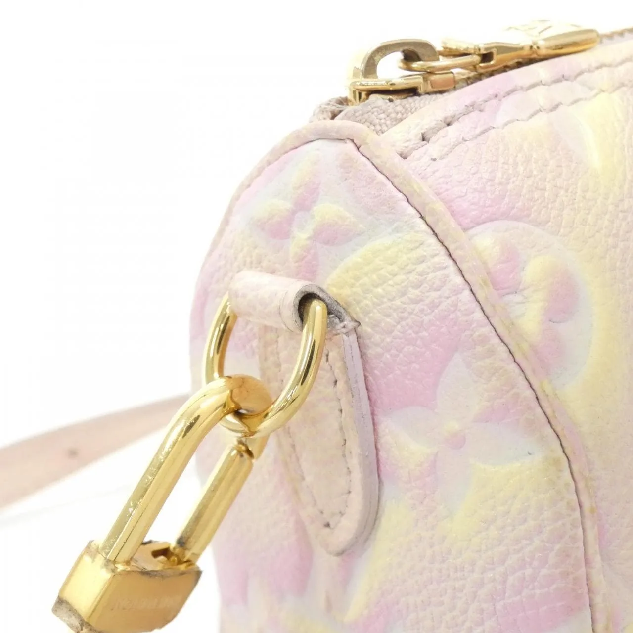 LOUIS VUITTON Speedy M81508 Boston Monogram 粉色 Monogram 中古品B - 縮圖 6