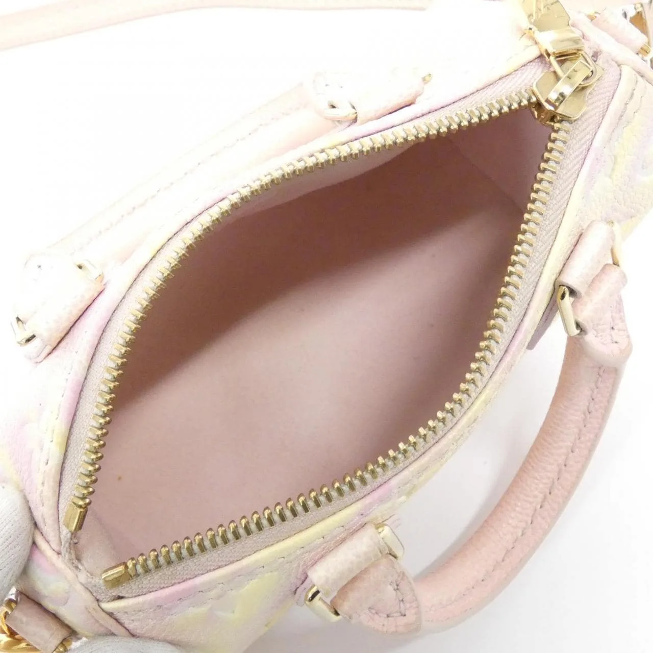 LOUIS VUITTON Speedy M81508 Boston Monogram 粉色 Monogram 中古品B - 縮圖 9