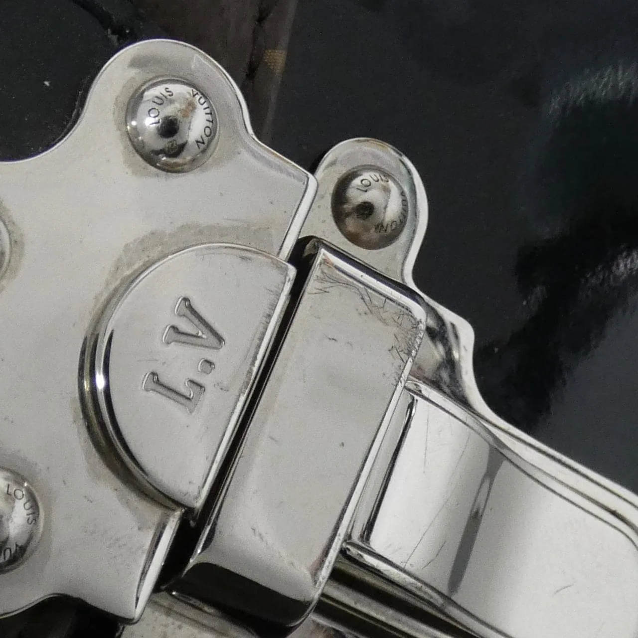 LOUIS VUITTON M55769 Backpack Monogram 黑色 Monogram 中古品A - 縮圖 8