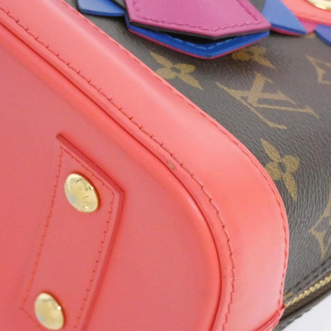 LOUIS VUITTON Alma M41659 Handbag Monogram 黑色 Monogram 中古品A - 縮圖 2