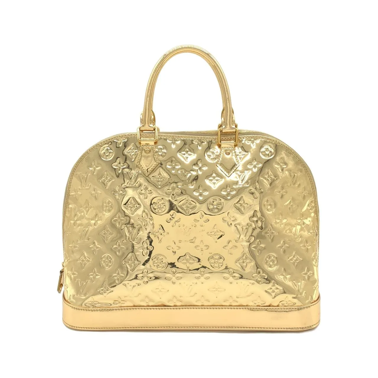 LOUIS VUITTON Alma M93624 Handbag Monogram Gold
