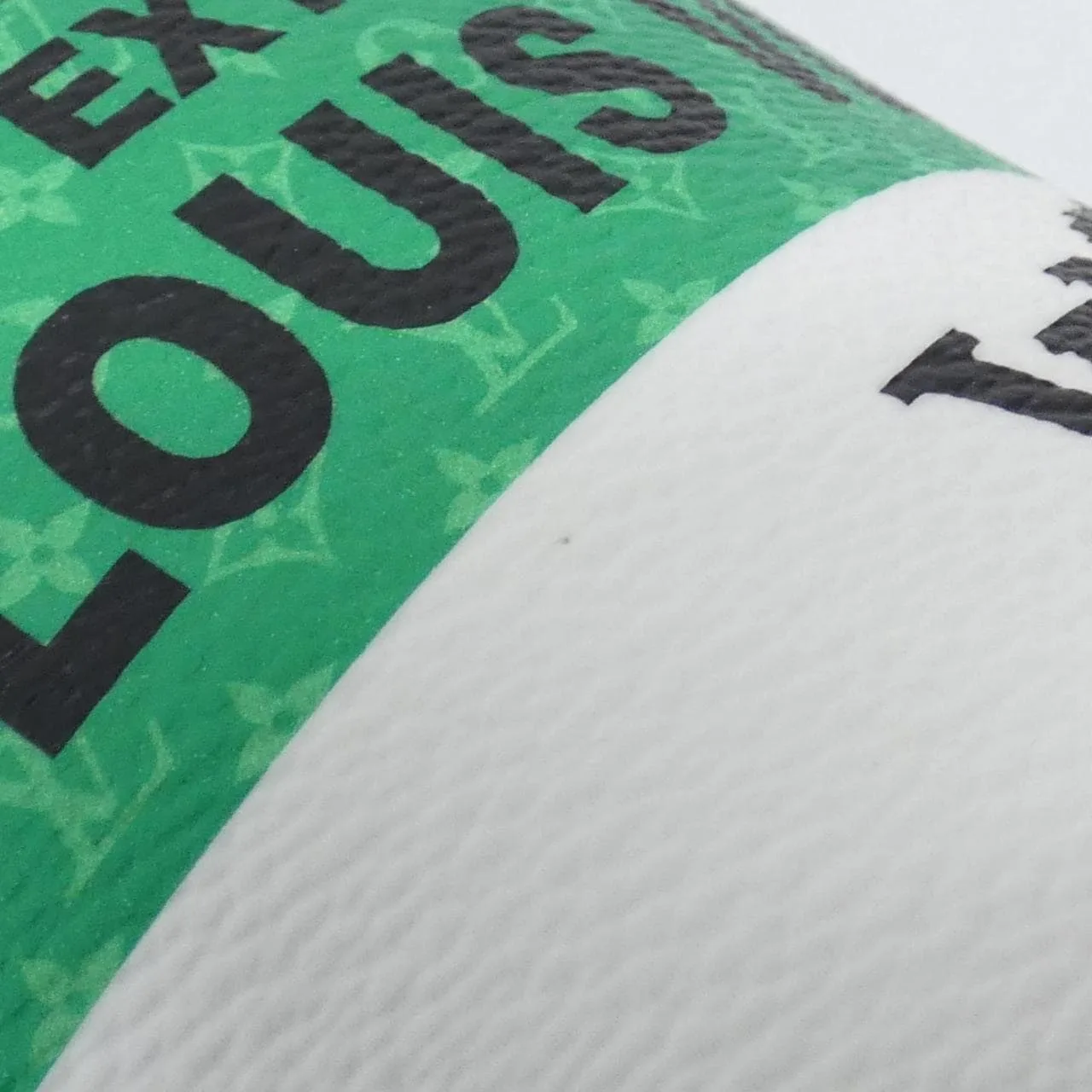 LOUIS VUITTON M81592 Handbag Canvas 綠色 帆布 中古品A - 縮圖 4