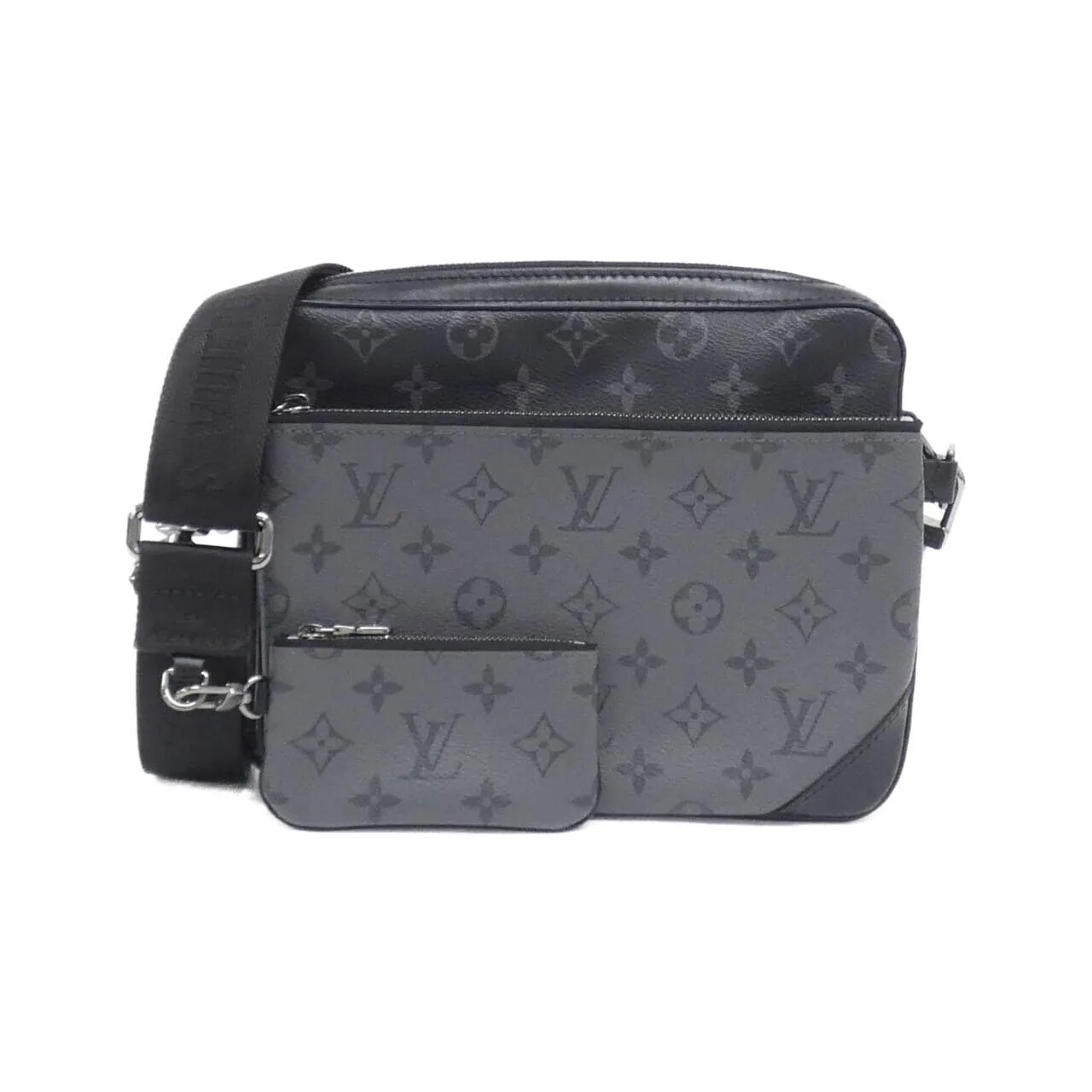 LOUIS VUITTON Eclipse M69443 Shoulder Monogram Black