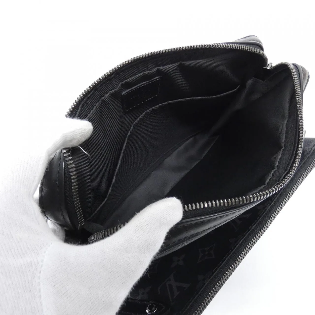 LOUIS VUITTON Eclipse M69443 Shoulder Monogram 黑色 Monogram 中古品A - 縮圖 10