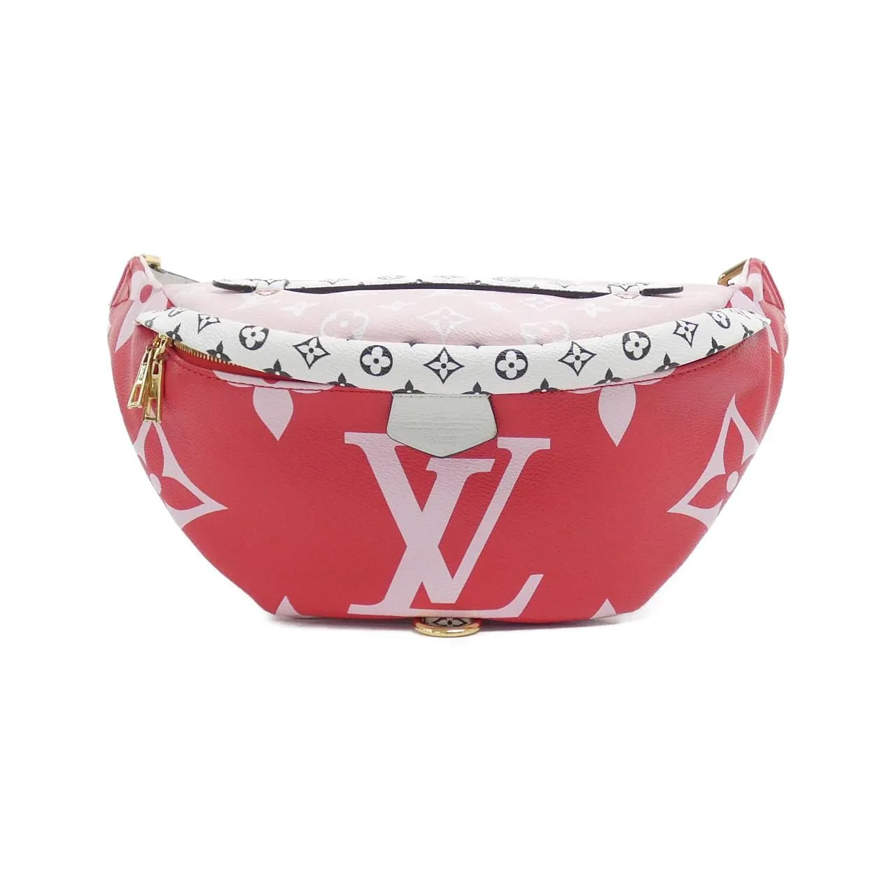 LOUIS VUITTON Bum Bag M44575 Shoulder Monogram Rouge