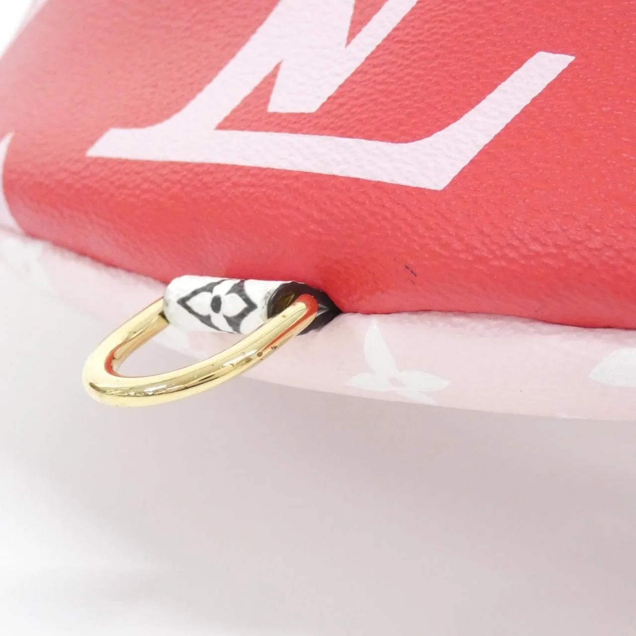 LOUIS VUITTON Bum Bag M44575 Shoulder Monogram Rouge Monogram 中古品B - 縮圖 3