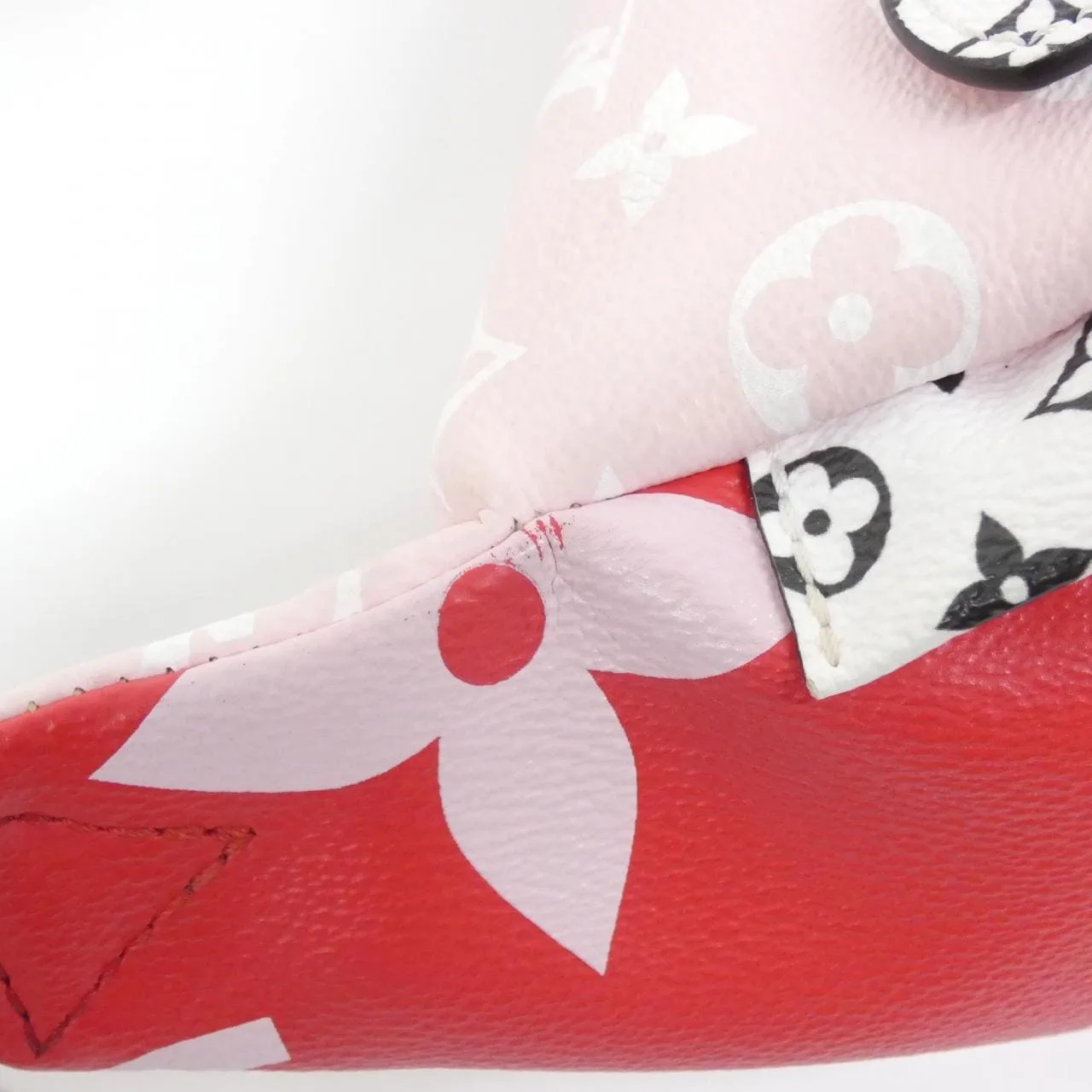 LOUIS VUITTON Bum Bag M44575 Shoulder Monogram Rouge Monogram 中古品B - 縮圖 5