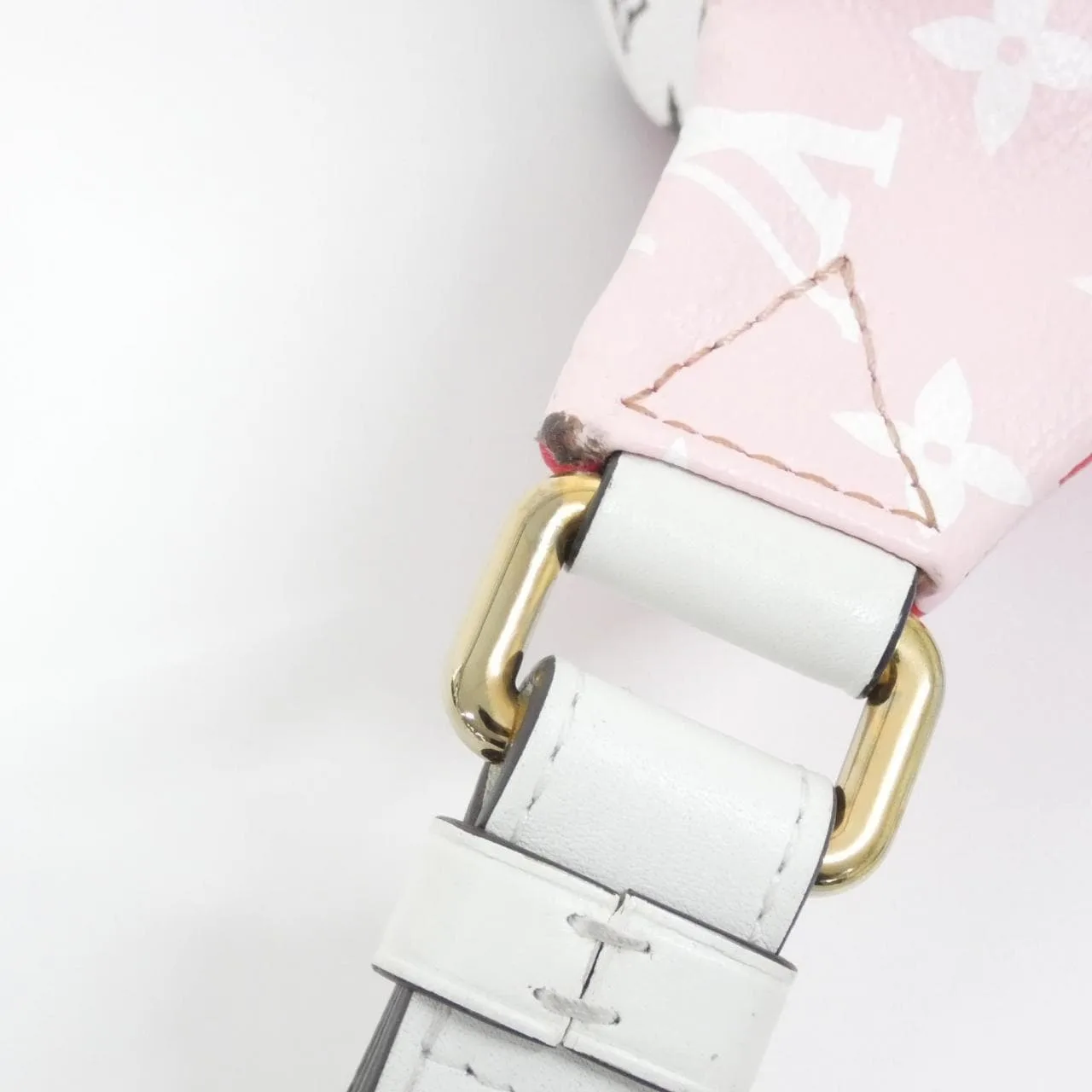 LOUIS VUITTON Bum Bag M44575 Shoulder Monogram Rouge Monogram 中古品B - 縮圖 7