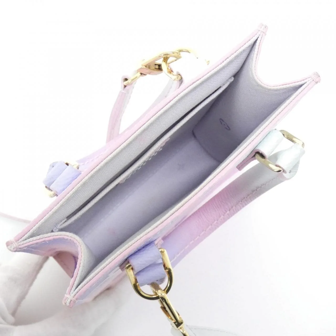 LOUIS VUITTON M81341 Handbag Monogram 黑色 Monogram 中古品A - 縮圖 7