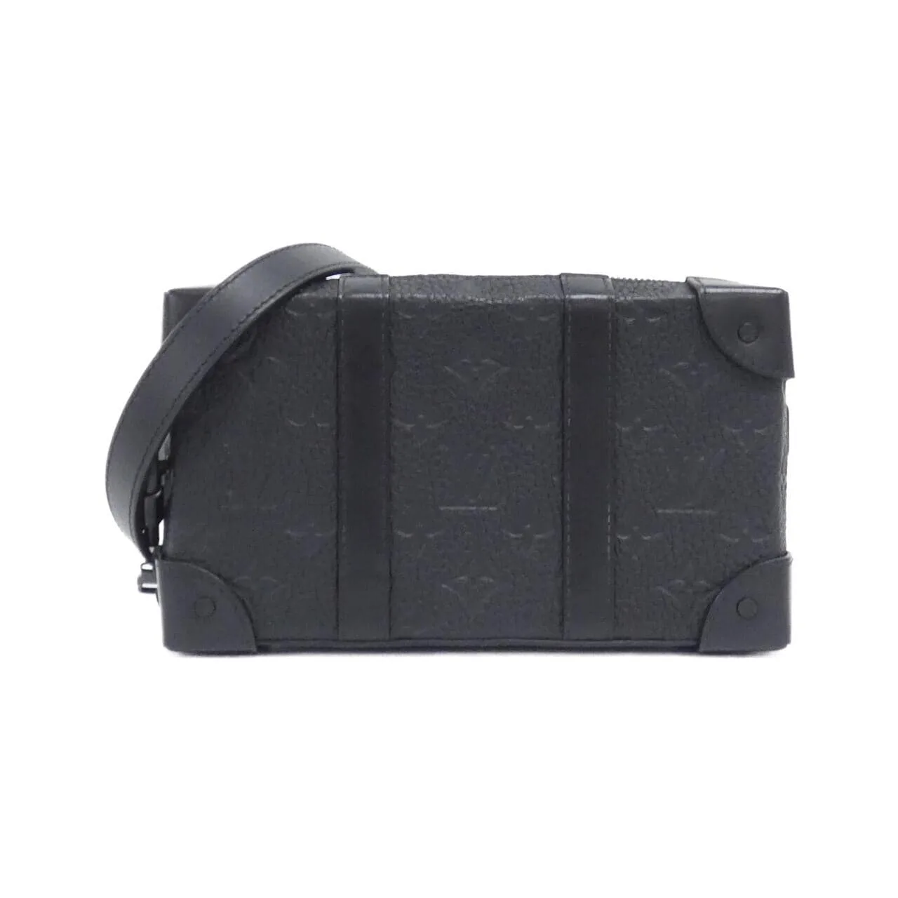 LOUIS VUITTON Soft Trunk M80224 Shoulder Monogram Black