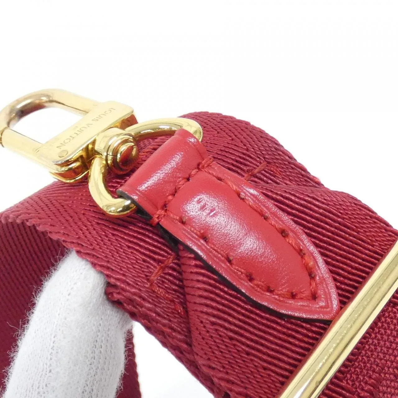LOUIS VUITTON Pochette M44990 Shoulder Monogram Rouge Monogram Rank B - Thumbnail 8