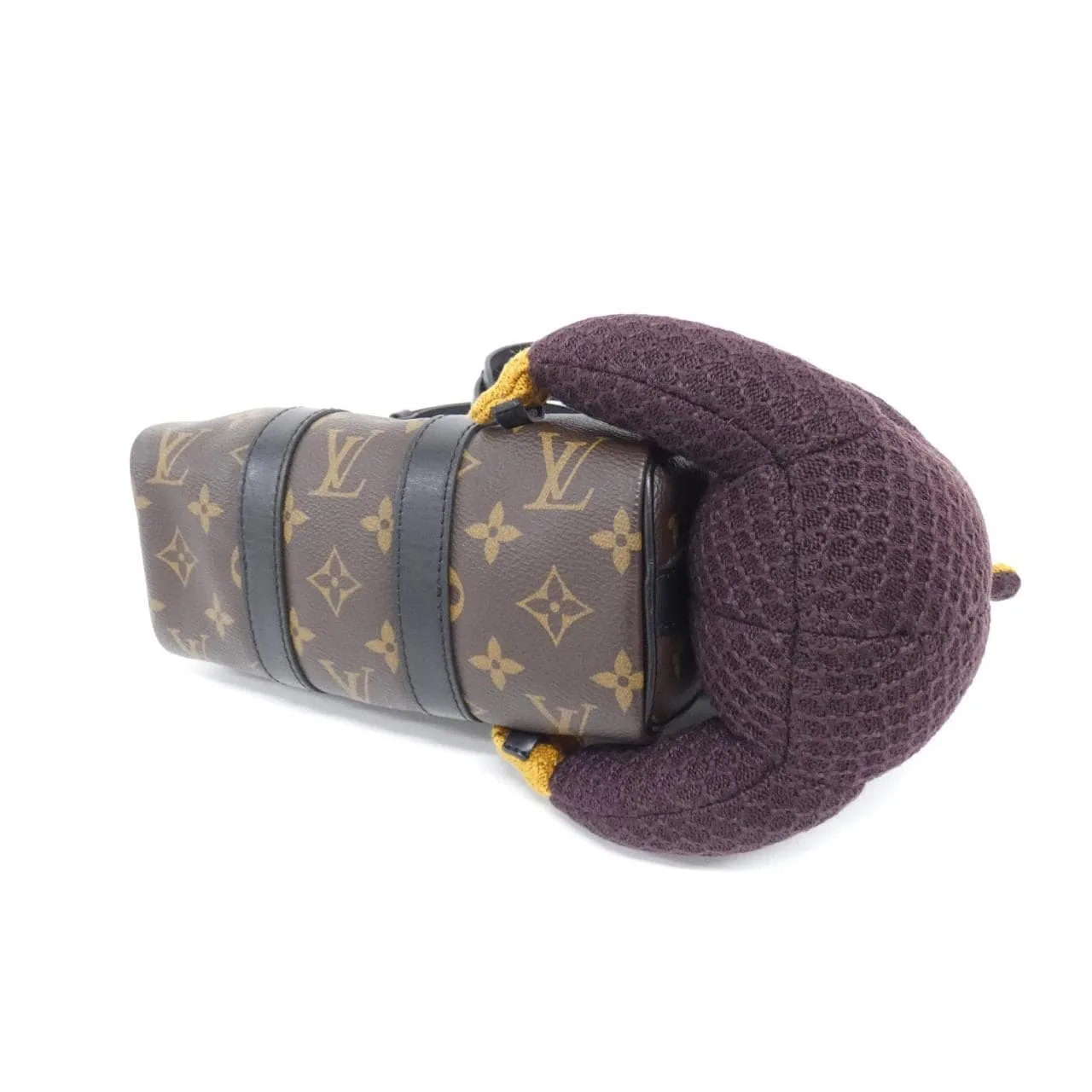 LOUIS VUITTON Keepall M80118 Boston Monogram 黑色 Monogram 中古品A - 縮圖 3