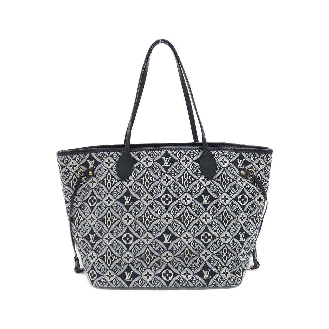 LOUIS VUITTON Neverfull M57230 Tote 黑色 中古品A - 縮圖 2