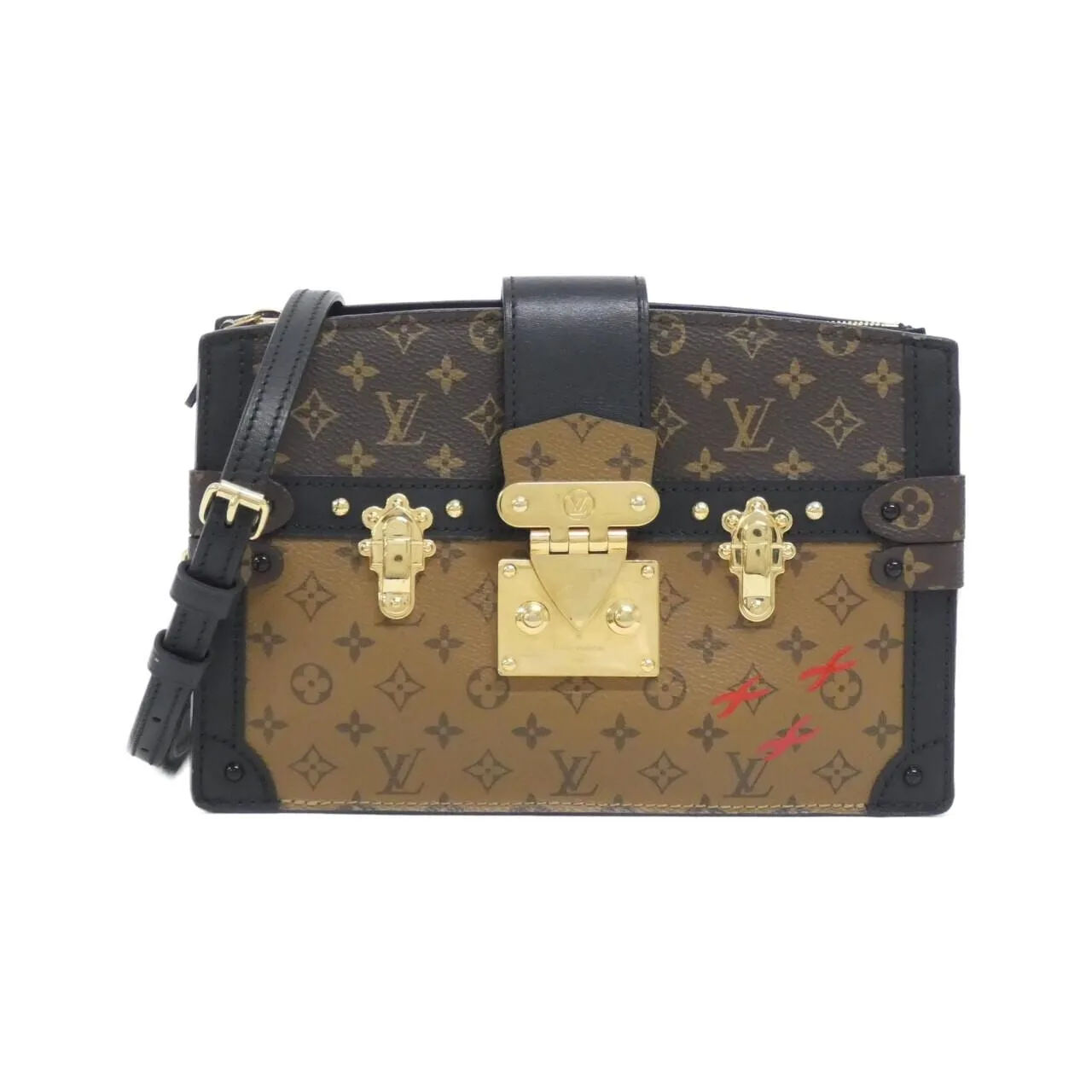 LOUIS VUITTON M43596 Shoulder Monogram Black