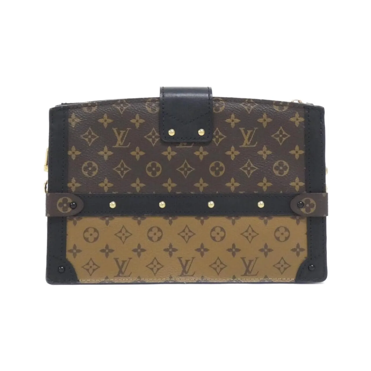 LOUIS VUITTON M43596 Shoulder Monogram 黑色 Monogram 中古品A - 縮圖 2