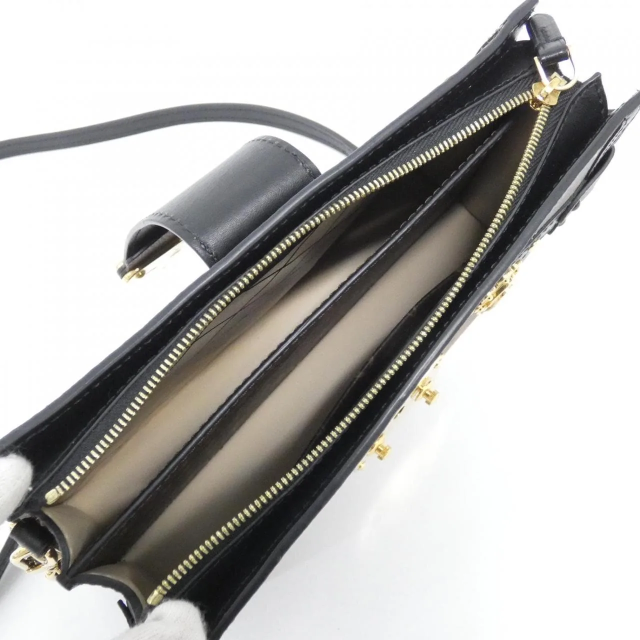 LOUIS VUITTON M43596 Shoulder Monogram 黑色 Monogram 中古品A - 縮圖 9