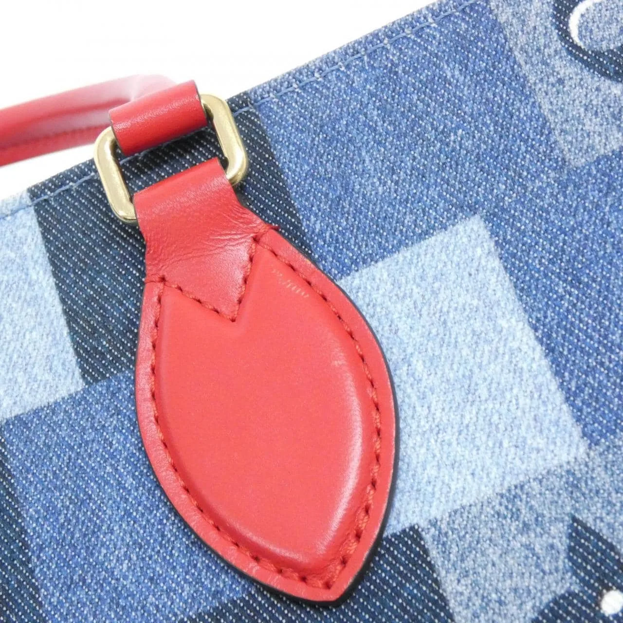 LOUIS VUITTON OnTheGo M44992 Handbag Monogram Rouge Monogram 中古品A - 縮圖 3