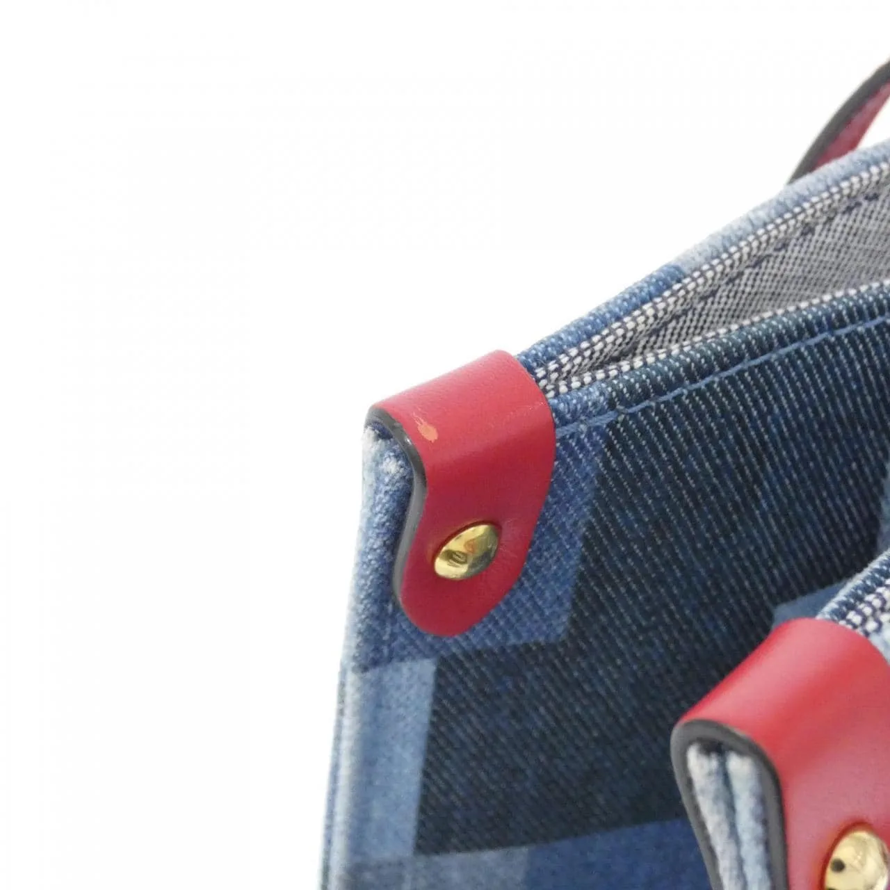 LOUIS VUITTON OnTheGo M44992 Handbag Monogram Rouge Monogram 中古品A - 縮圖 4