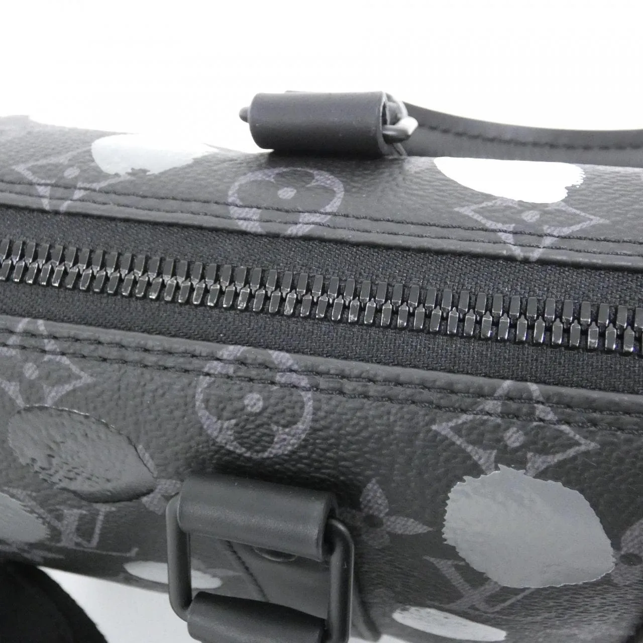 LOUIS VUITTON Eclipse M46406 Boston Monogram 黑色 Monogram 中古品A - 縮圖 4