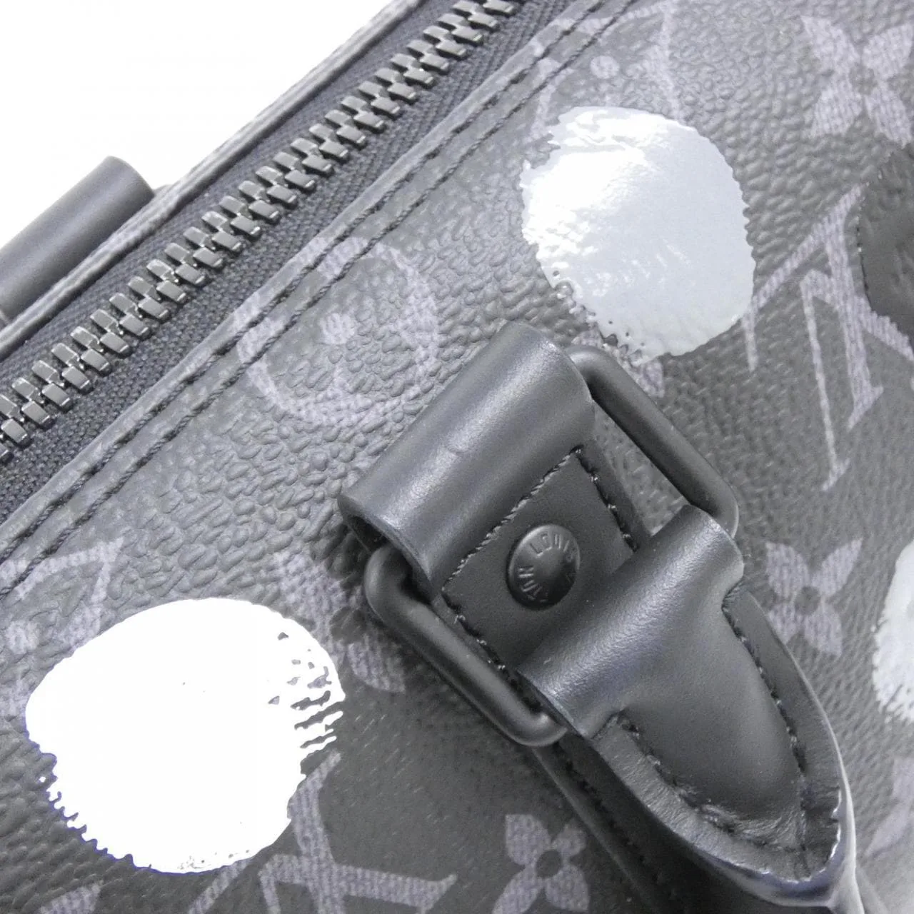 LOUIS VUITTON Eclipse M46406 Boston Monogram 黑色 Monogram 中古品A - 縮圖 5