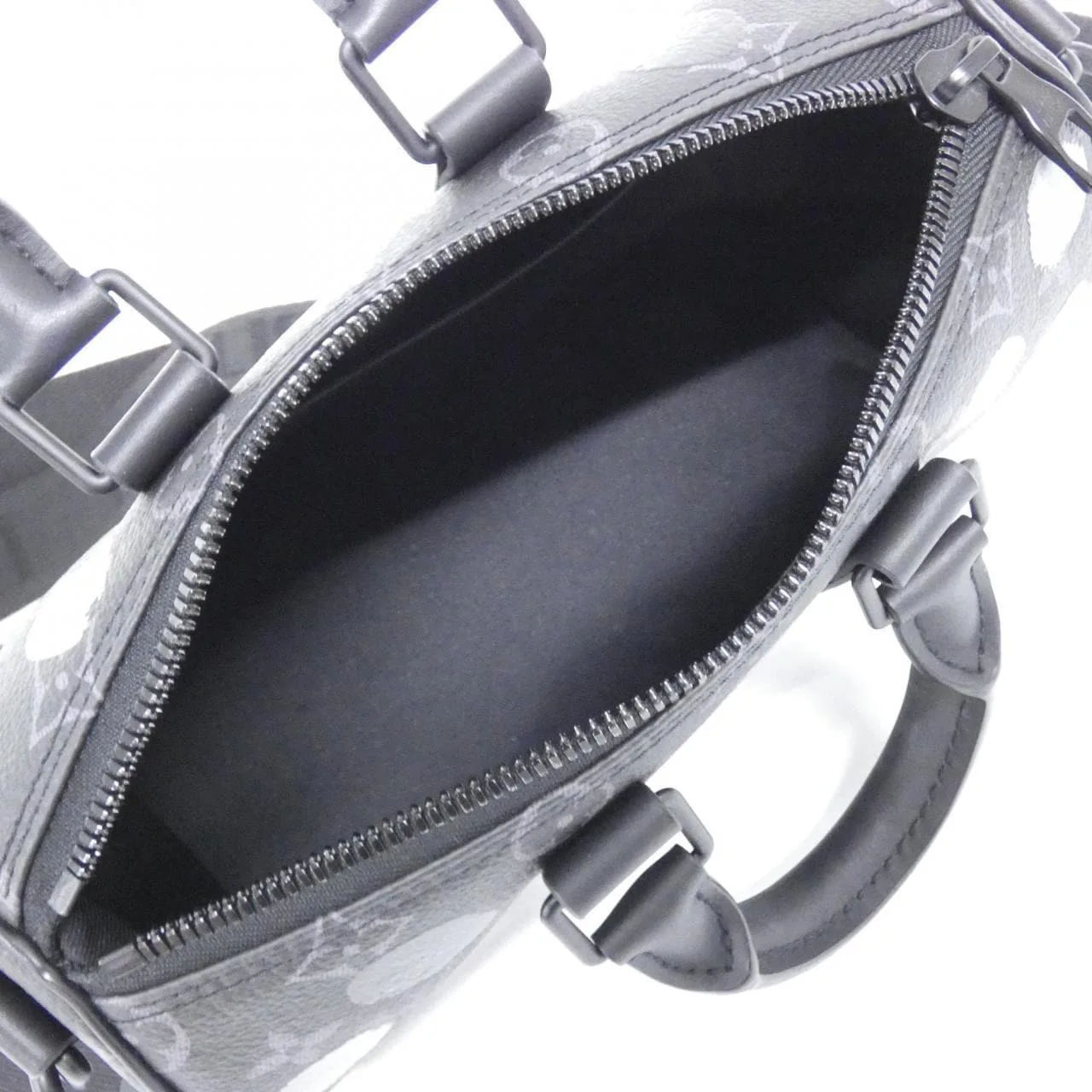 LOUIS VUITTON Eclipse M46406 Boston Monogram 黑色 Monogram 中古品A - 縮圖 7