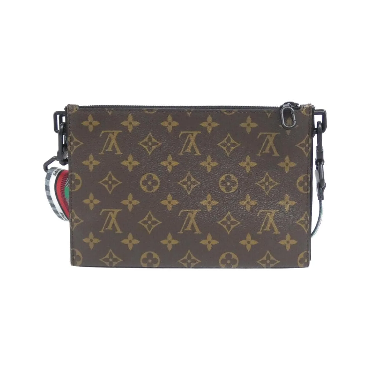 LOUIS VUITTON M59681 Shoulder Monogram 黑色 Monogram 中古品A - 縮圖 2
