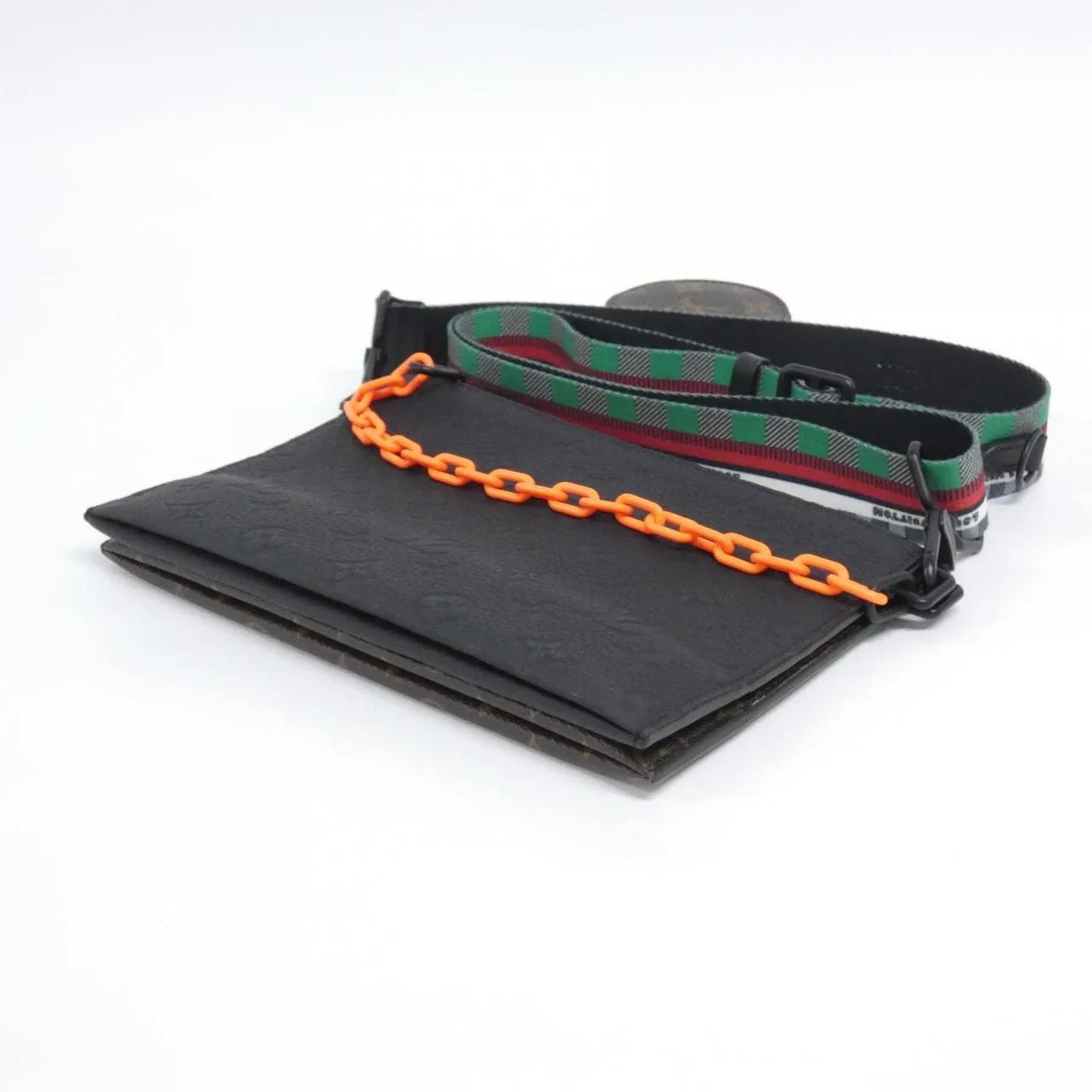 LOUIS VUITTON M59681 Shoulder Monogram 黑色 Monogram 中古品A - 縮圖 3