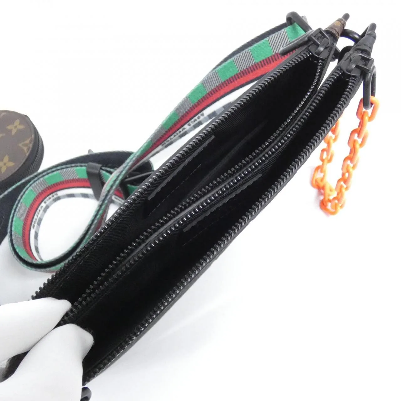 LOUIS VUITTON M59681 Shoulder Monogram 黑色 Monogram 中古品A - 縮圖 8