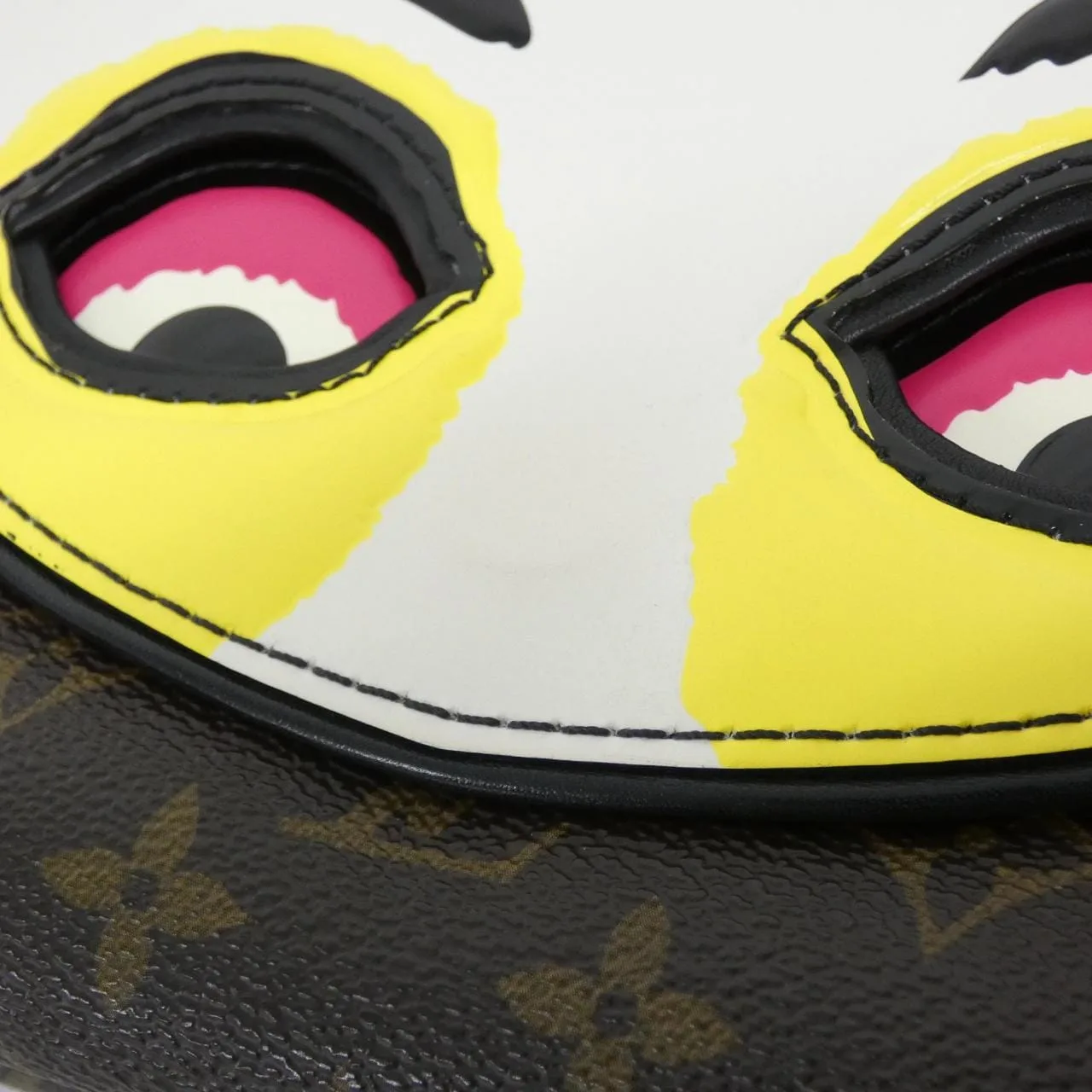 LOUIS VUITTON Pochette M43532 Shoulder Monogram 黑色 Monogram 中古品A - 縮圖 4