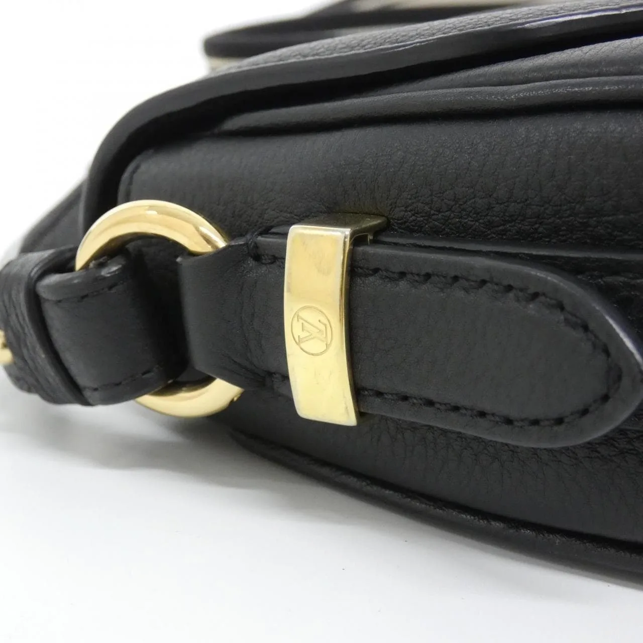 LOUIS VUITTON Pont-Neuf M58727 Shoulder 黑色 中古品A - 縮圖 5