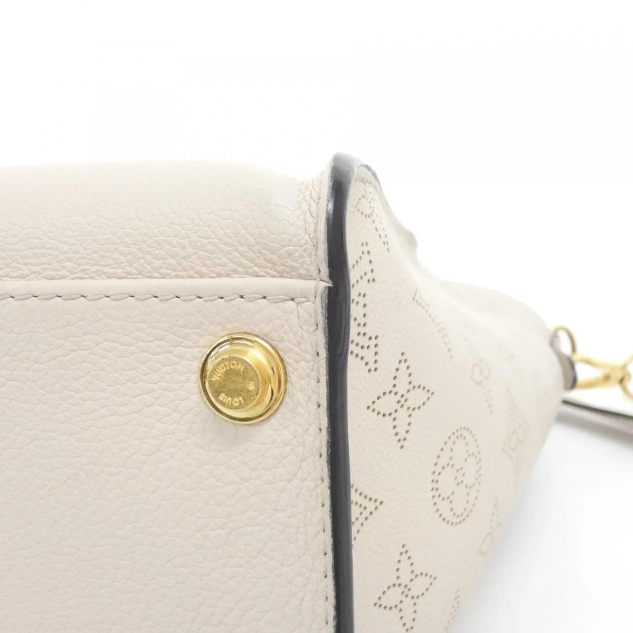 LOUIS VUITTON Mahina M55802 Handbag 灰色 中古品A - 縮圖 3