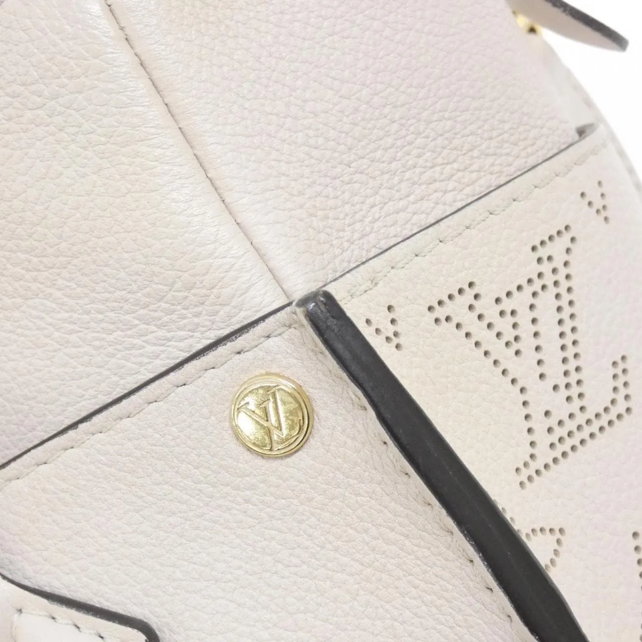 LOUIS VUITTON Mahina M55802 Handbag 灰色 中古品A - 縮圖 5