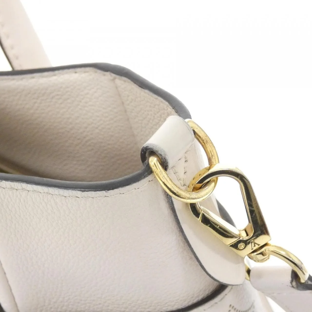 LOUIS VUITTON Mahina M55802 Handbag 灰色 中古品A - 縮圖 6