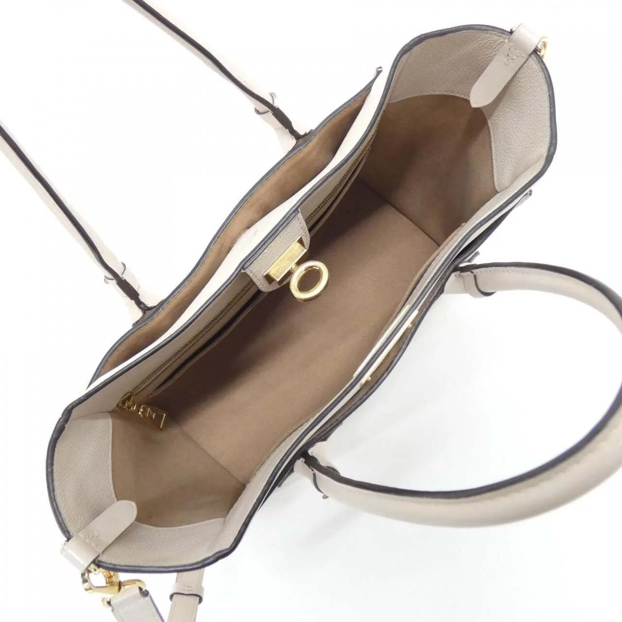 LOUIS VUITTON Mahina M55802 Handbag 灰色 中古品A - 縮圖 9