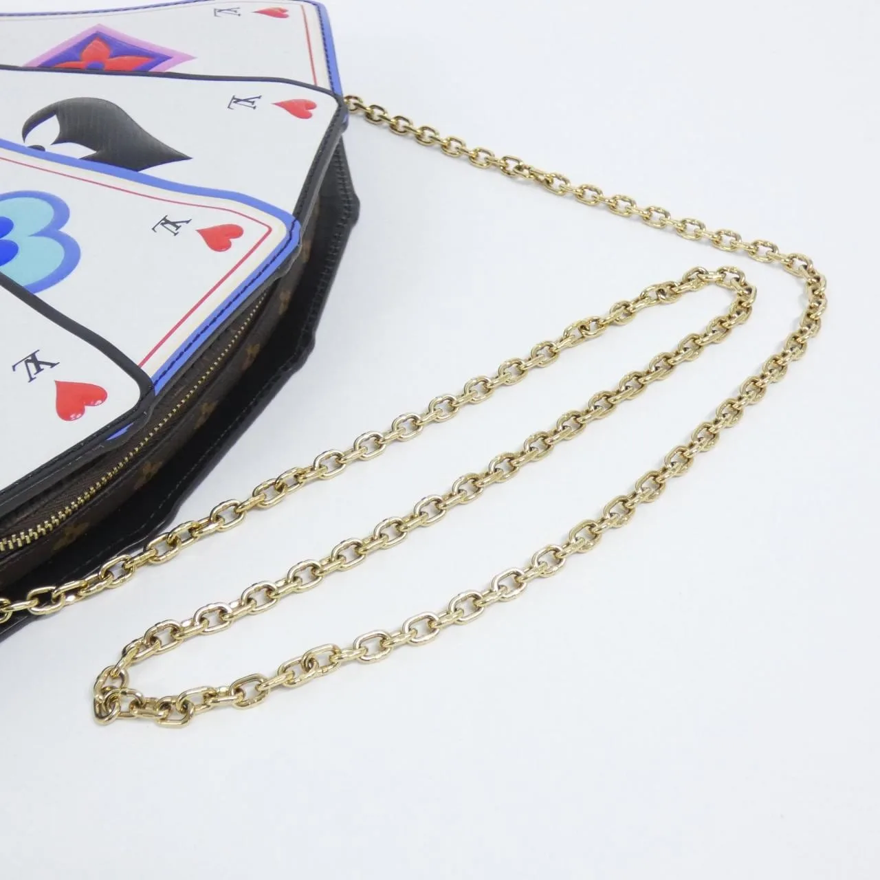 LOUIS VUITTON Pochette M80226 Shoulder Monogram 黑色 Monogram 中古品A - 縮圖 5