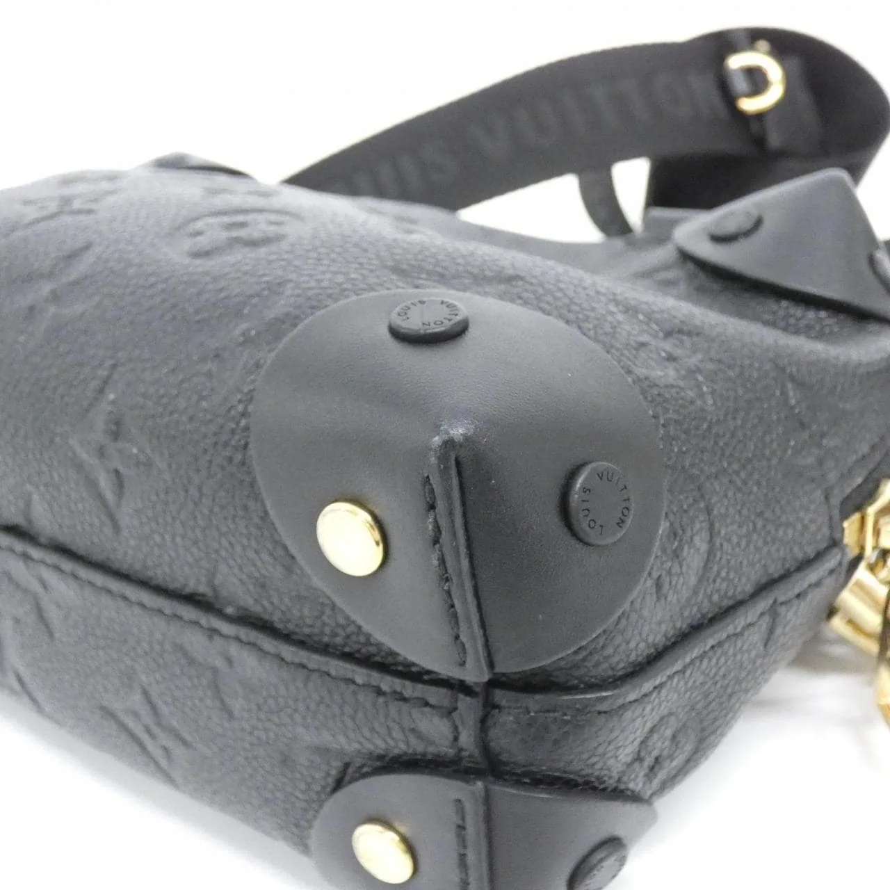 LOUIS VUITTON M45393 Handbag Monogram 黑色 Monogram 中古品A - 縮圖 3