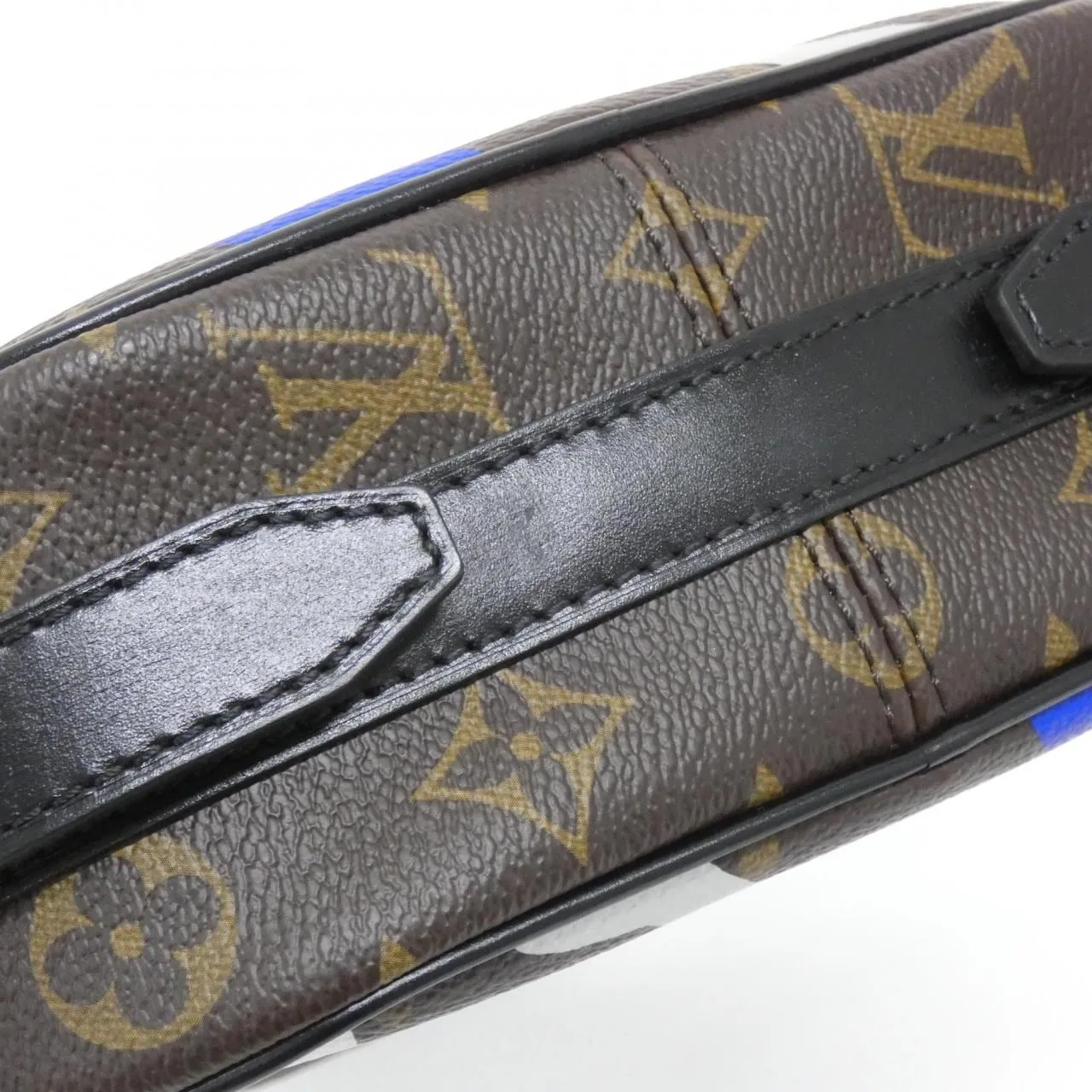 LOUIS VUITTON M45095 Shoulder Monogram 黑色 Monogram 中古品A - 縮圖 3