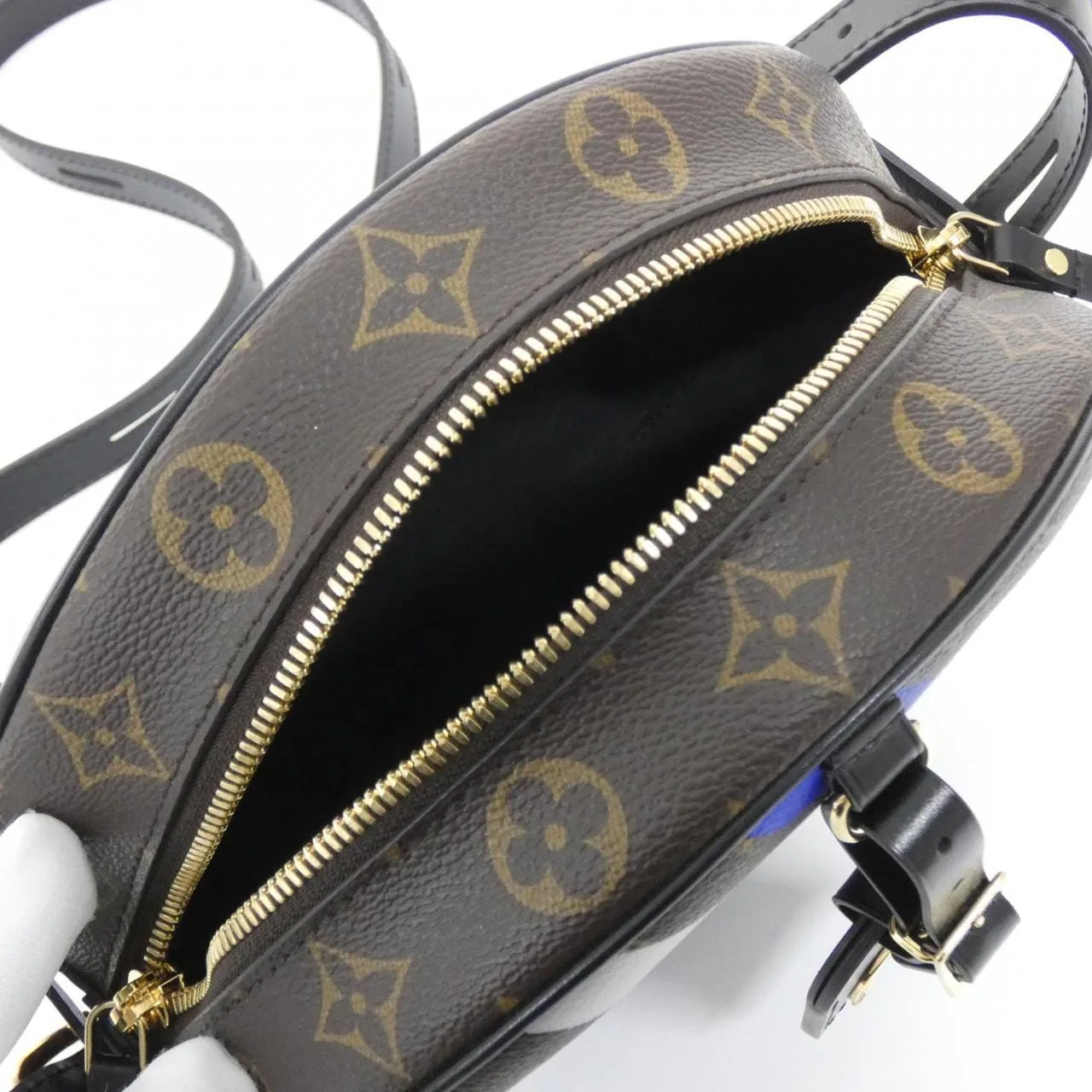 LOUIS VUITTON M45095 Shoulder Monogram 黑色 Monogram 中古品A - 縮圖 7