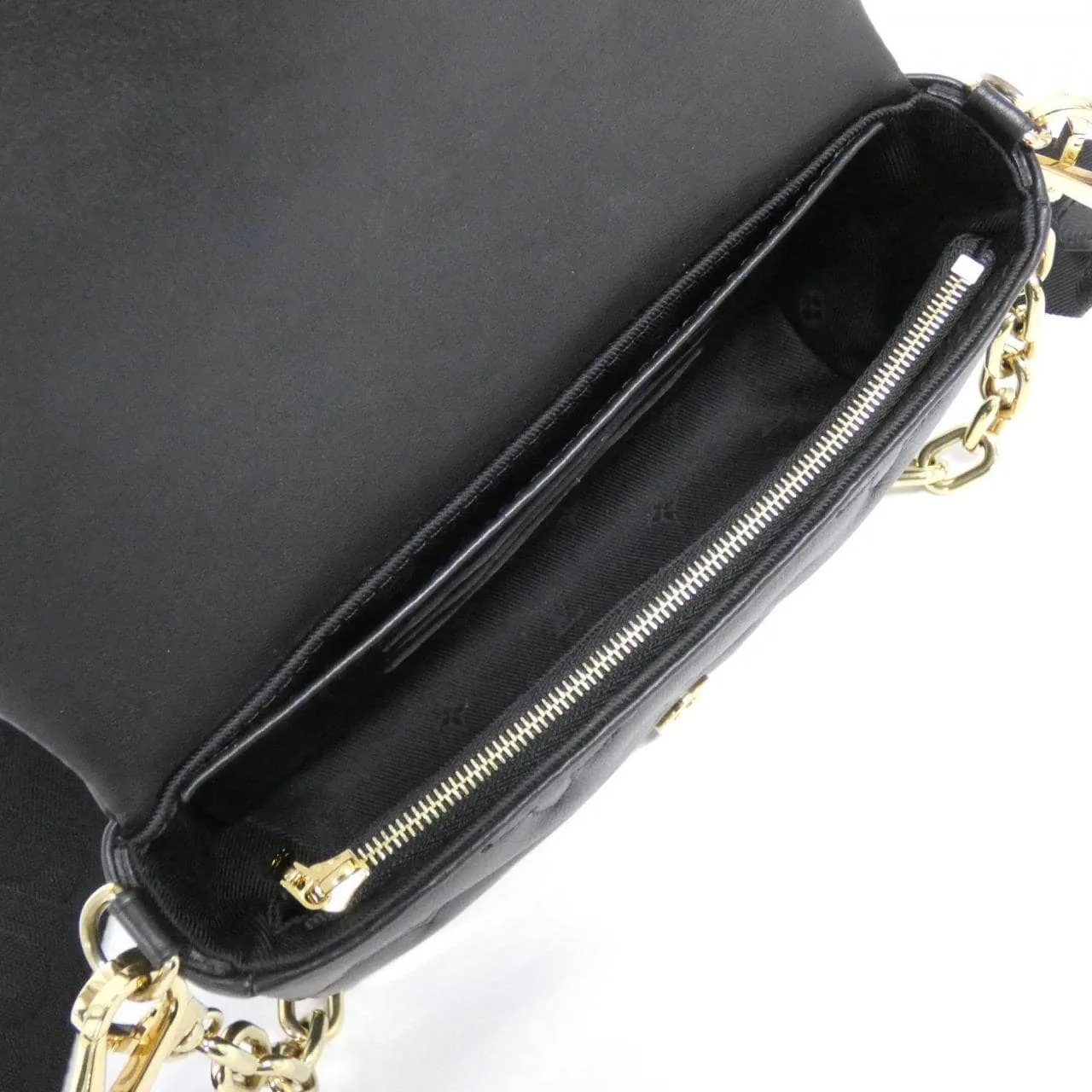 LOUIS VUITTON M81398 Shoulder Lambskin 黑色 羊皮 中古品A - 縮圖 7