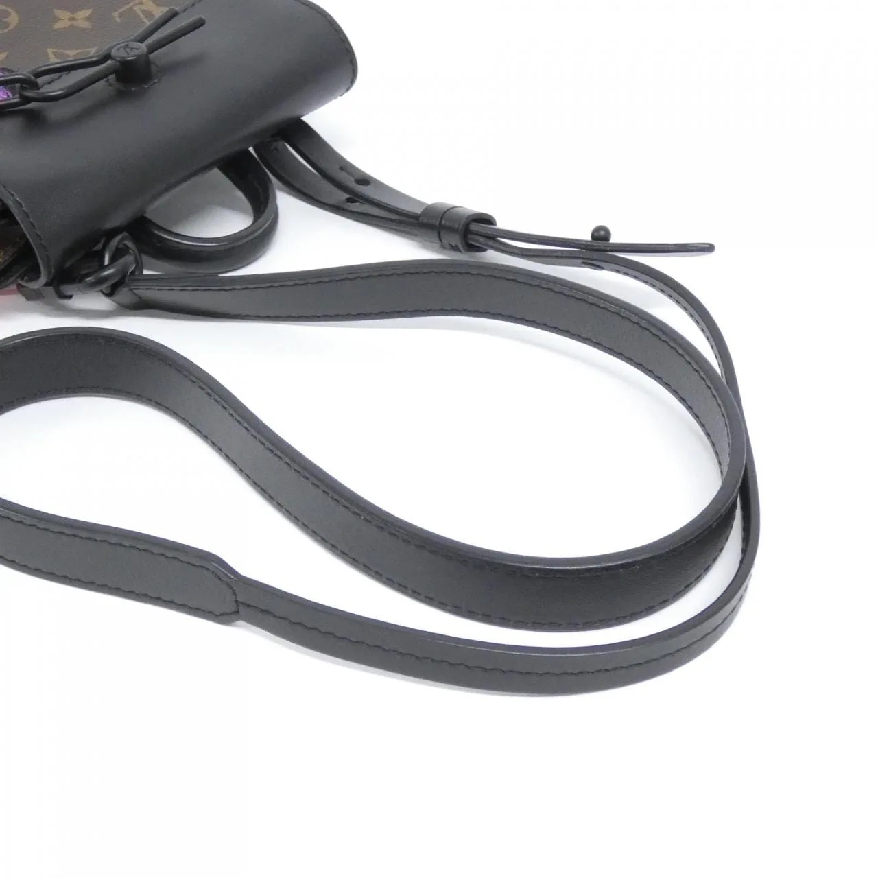 LOUIS VUITTON Steamer M80327 Shoulder Monogram 黑色 Monogram 中古品A - 縮圖 8