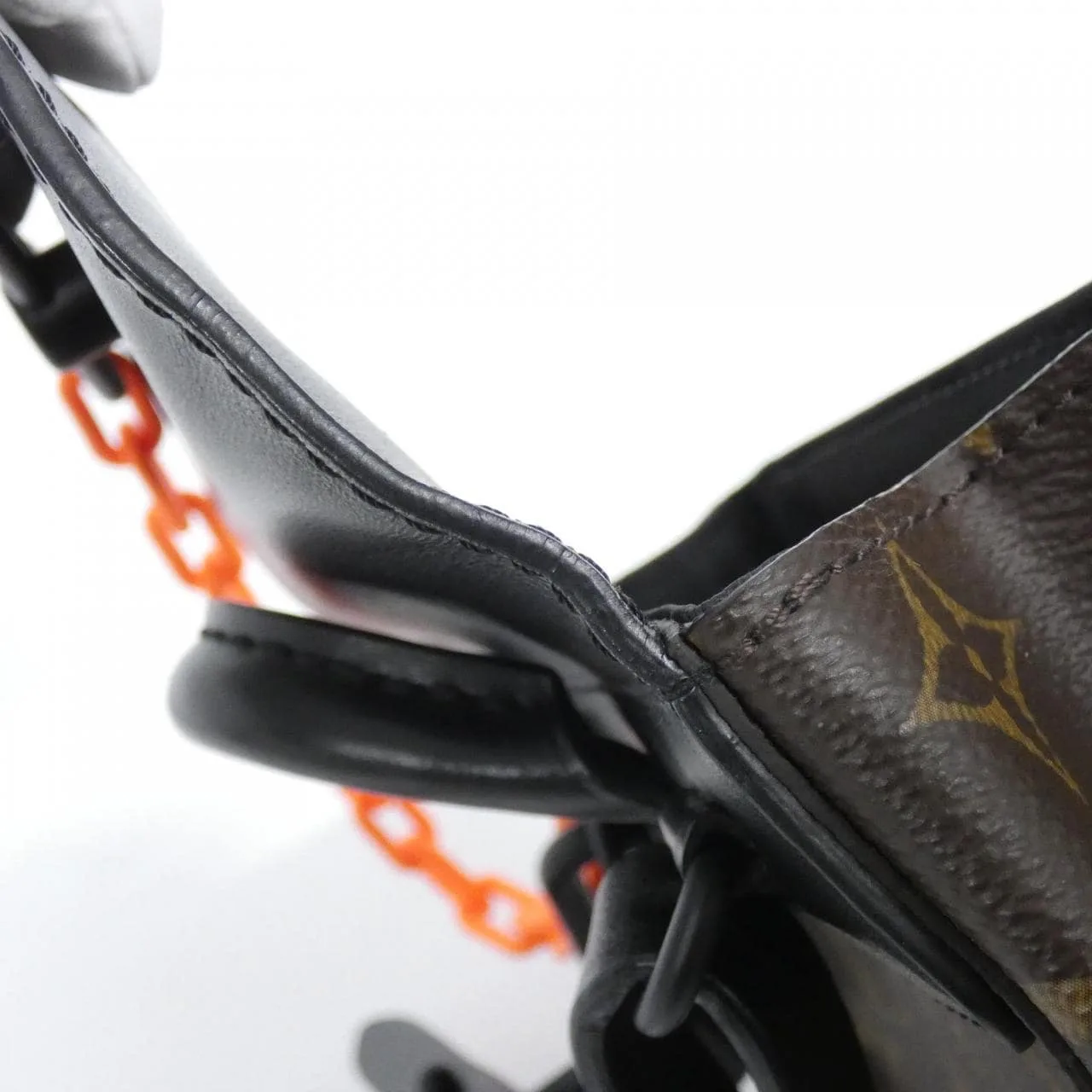 LOUIS VUITTON Steamer M80327 Shoulder Monogram 黑色 Monogram 中古品A - 縮圖 10