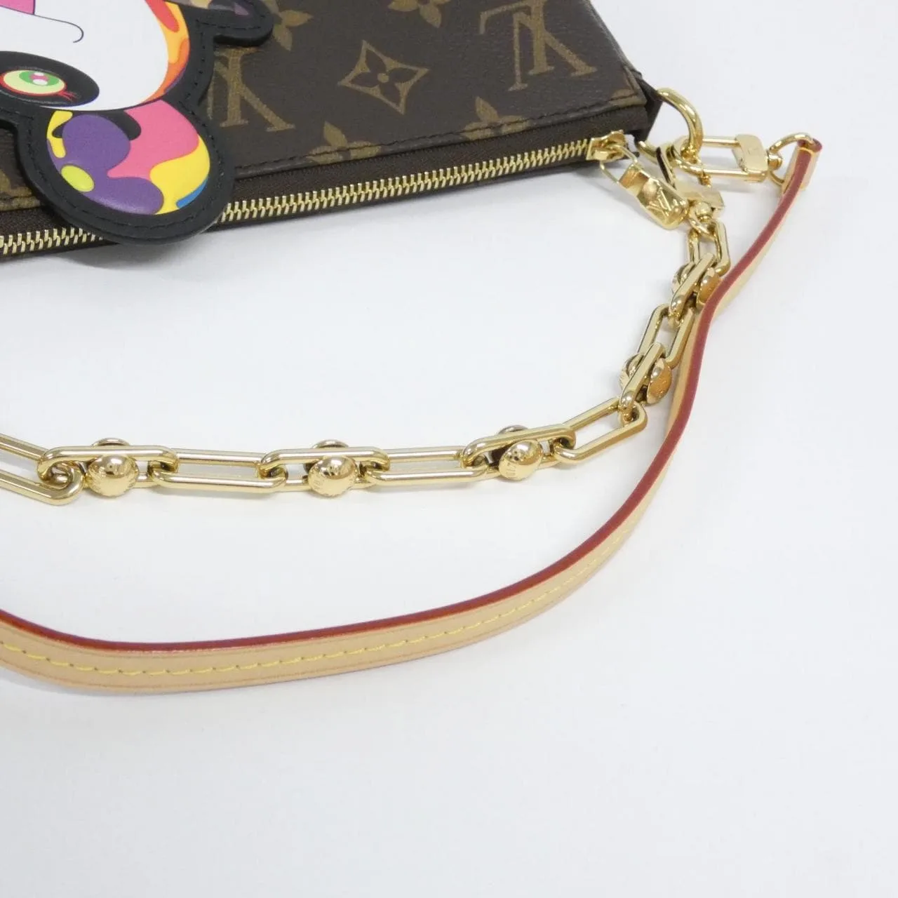 LOUIS VUITTON Pochette M13440 Pochette Monogram Black Monogram Rank A - Thumbnail 4