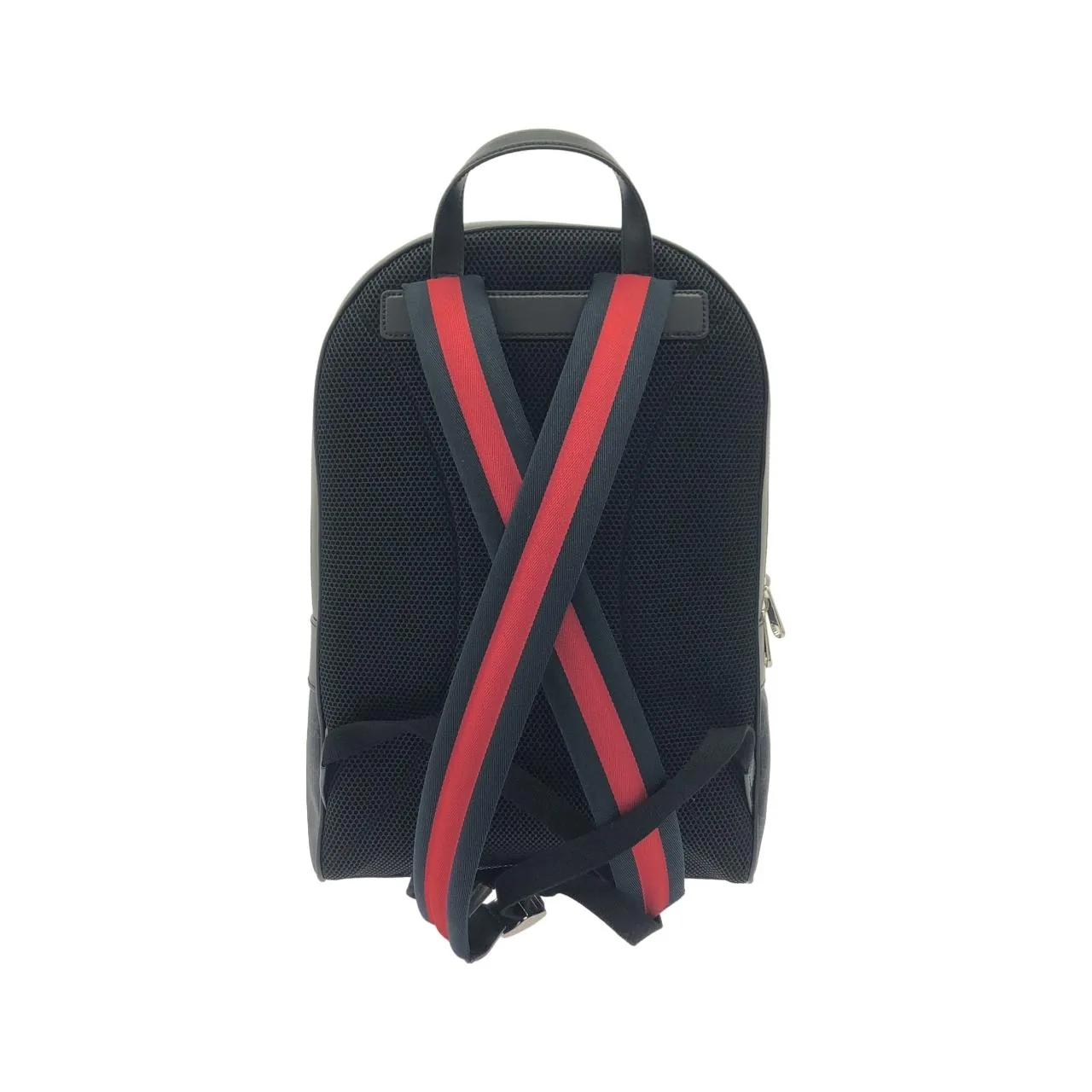 GUCCI 771158 KAAAK 背包 帆布 銀色 帆布 中古品A - 縮圖 2