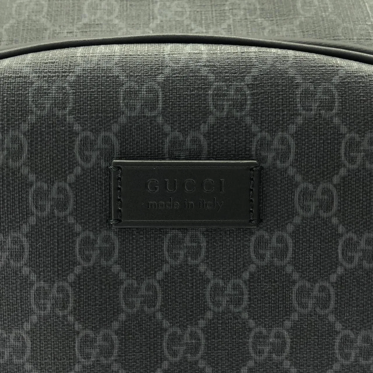 GUCCI 771158 KAAAK 背包 帆布 銀色 帆布 中古品A - 縮圖 4