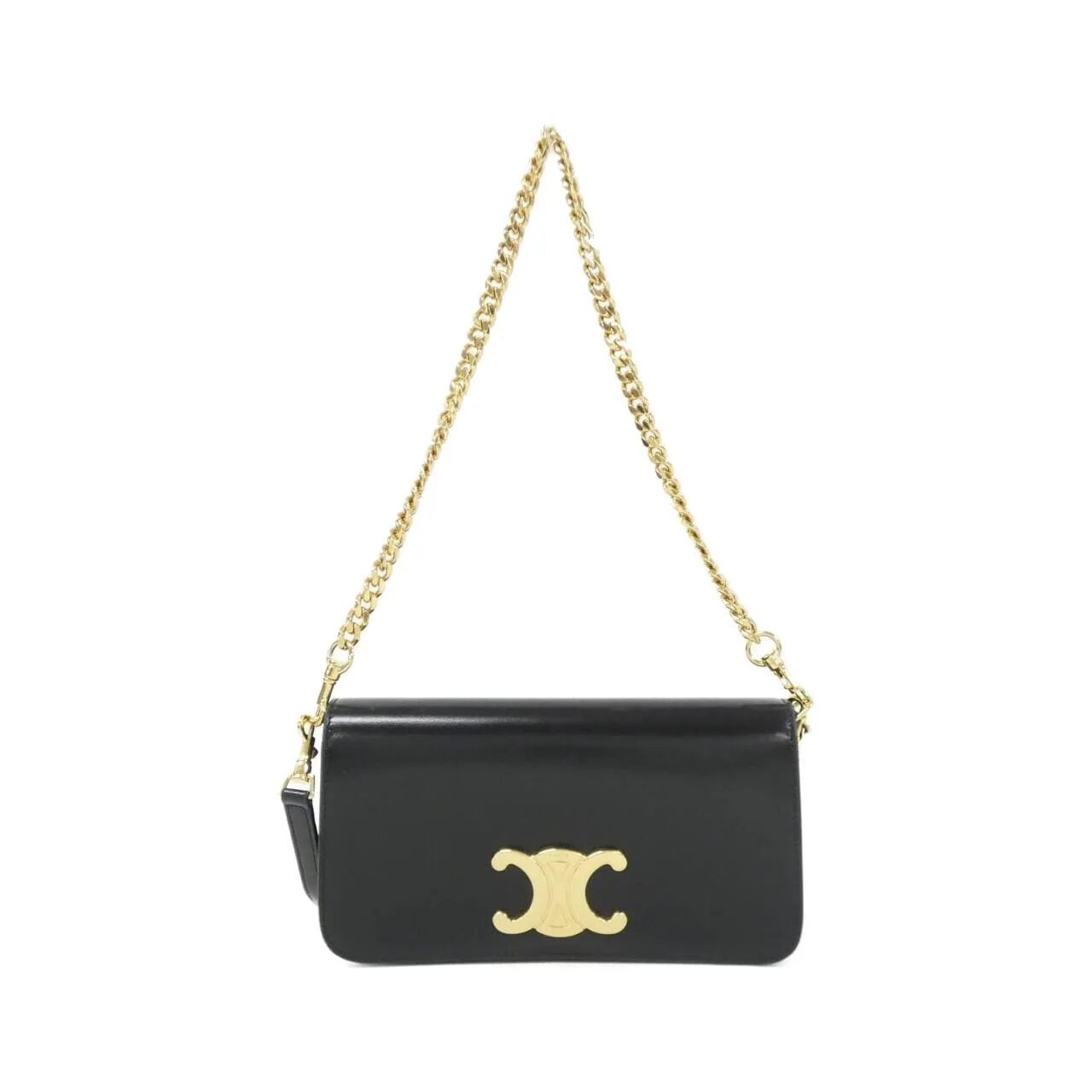 CELINE 10L973GCH Shoulder Black