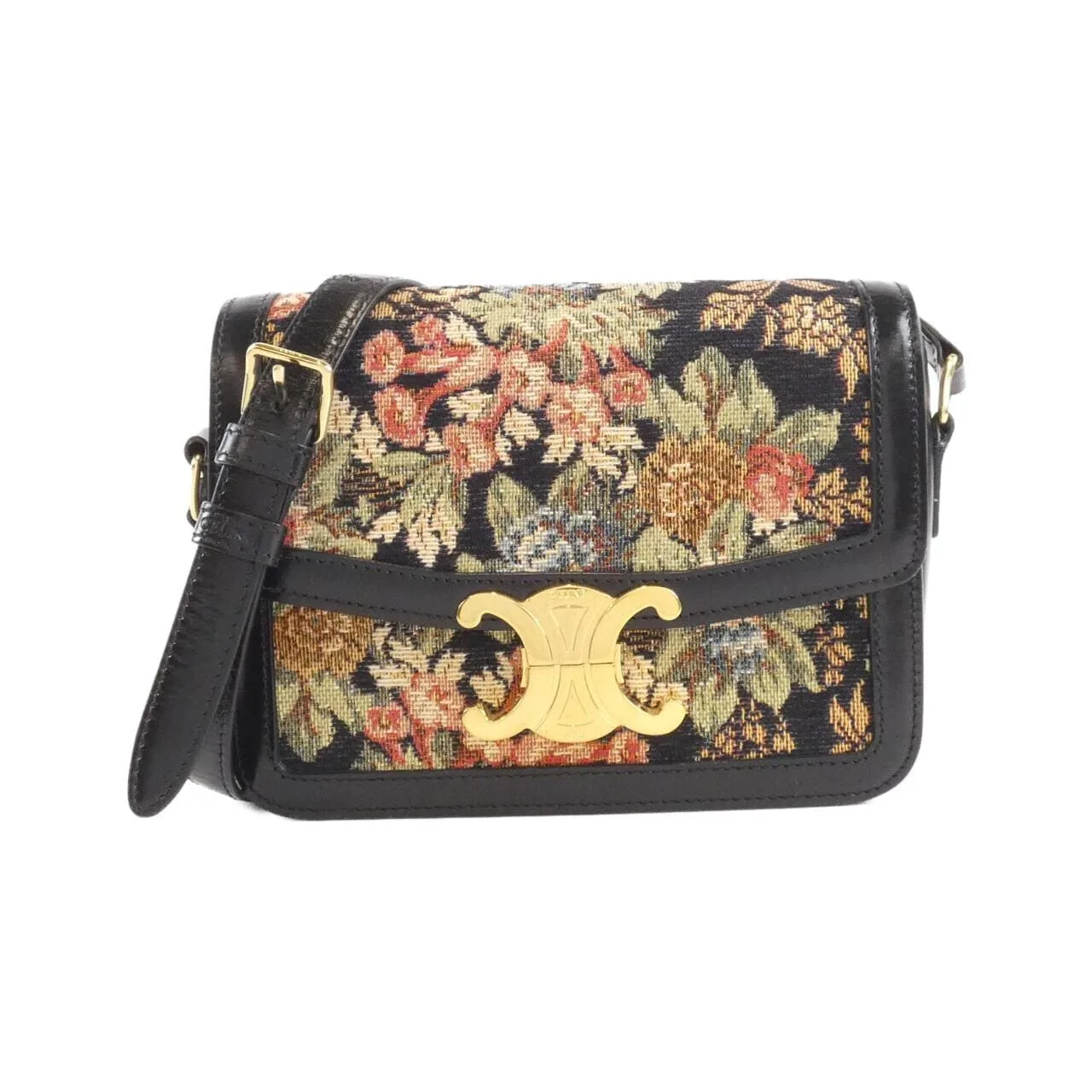 CELINE Triomphe 肩背包 帆布