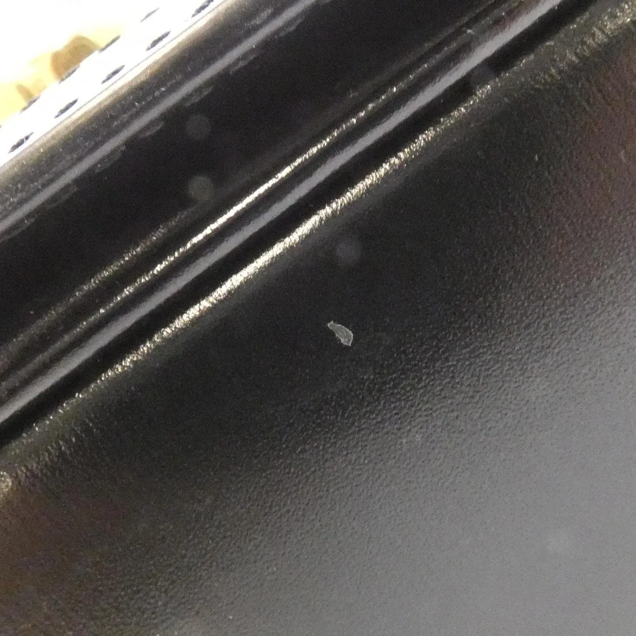 CELINE Triomphe 肩背包 帆布 黑色 帆布 中古品B - 縮圖 4