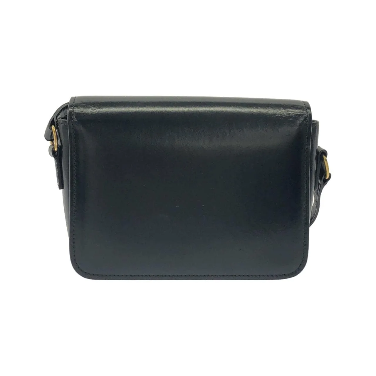 CELINE Triomphe 188423BF4 肩背包 黑色 中古品A - 縮圖 2