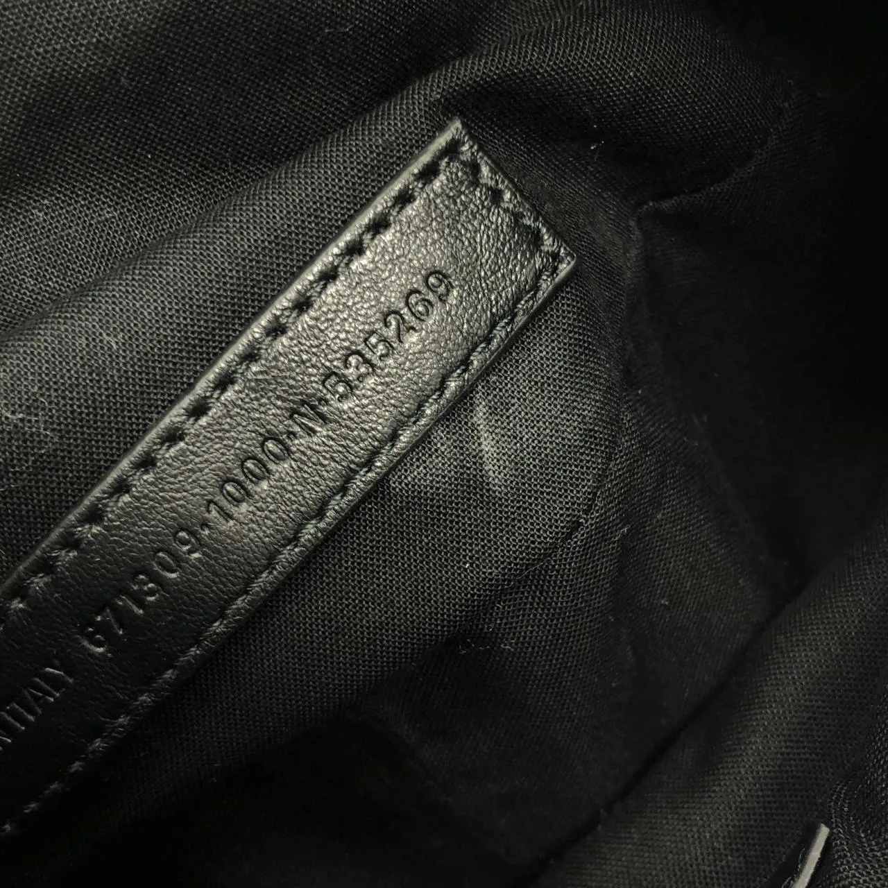 BALENCIAGA Le Cagole 671309 肩背包 皮革 黑色 皮革 中古品A - 縮圖 7