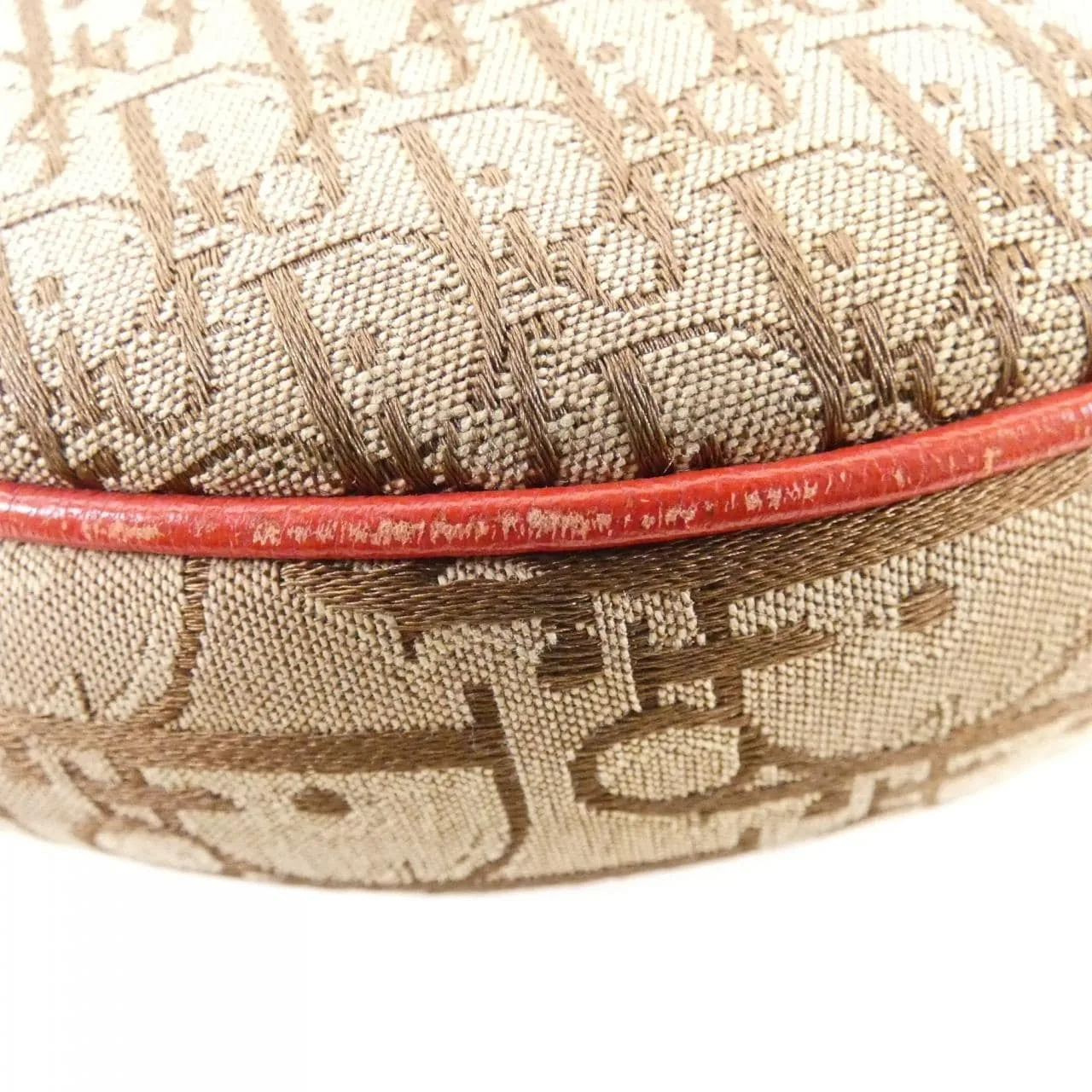 DIOR Saddle Shoulder Canvas 米色 帆布 中古品B - 縮圖 3